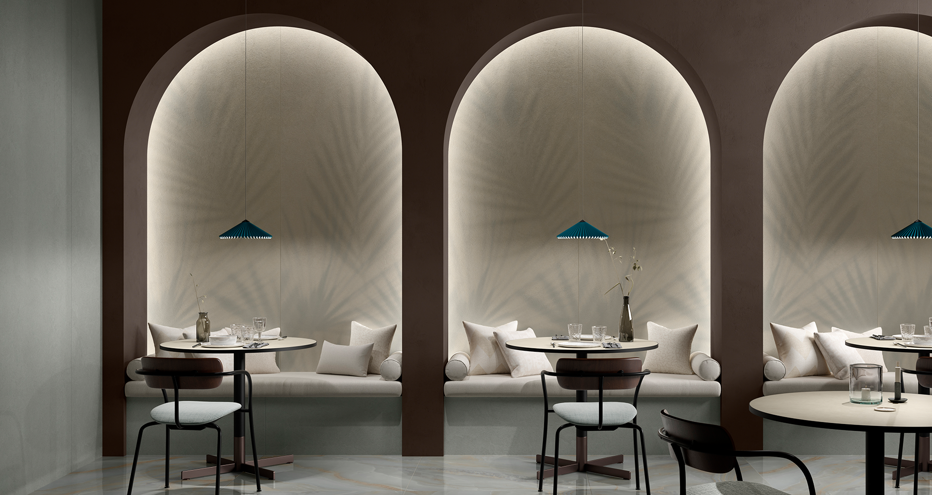 Mit Flora Luca und einer raffinierten indirekten Beleuchtung entstehen wahre Kunstwerke des Interieur-Designs Interieurgestaltung